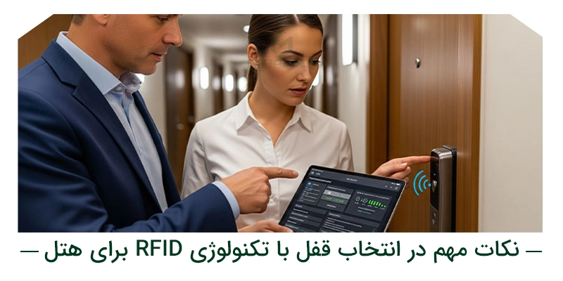 نکات مهم در انتخاب قفل با تکنولوژی RFID برای هتل