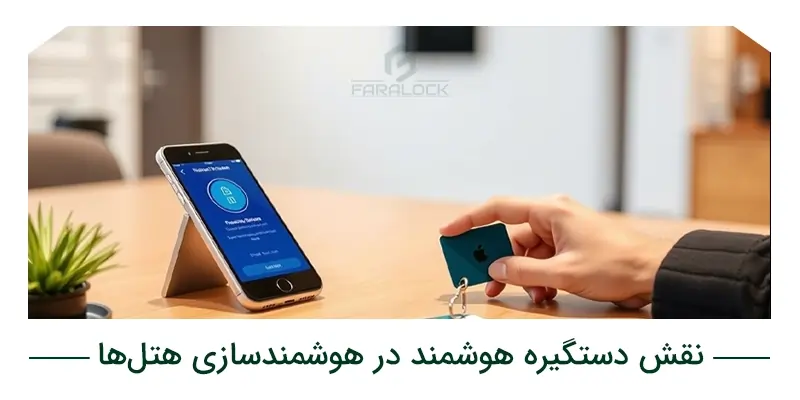 نقش دستگیره هوشمند در هوشمندسازی هتلها