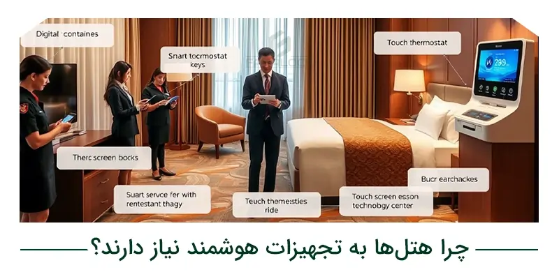 چرا هتلها به تجهیزات هوشمند نیاز دارند؟