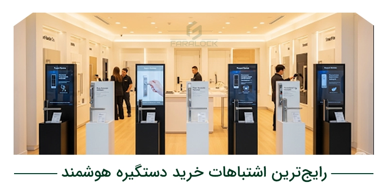 رایجترین اشتباهات خرید دستگیره هوشمند