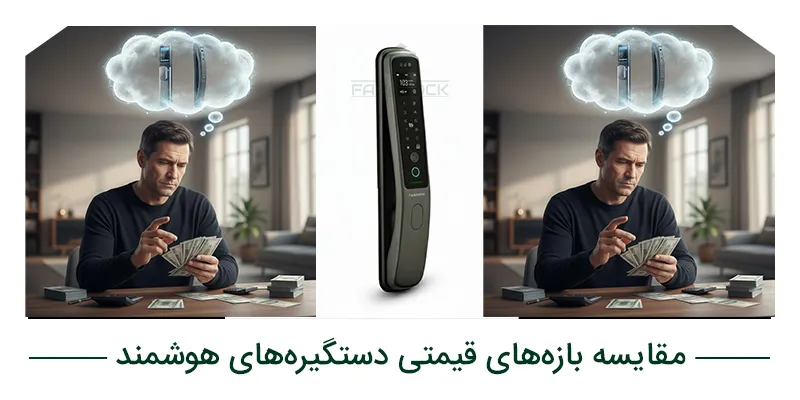 مقایسه بازههای قیمتی دستگیرههای هوشمند در بازار ایران