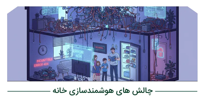 چالشها و ملاحظات خانه هوشمند