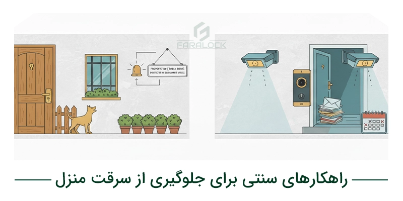 راهکارهای سنتی برای جلوگیری از سرقت منزل