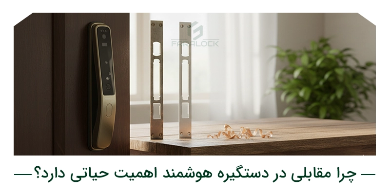 چرا مقابلی در دستگیره هوشمند اهمیت حیاتی دارد؟