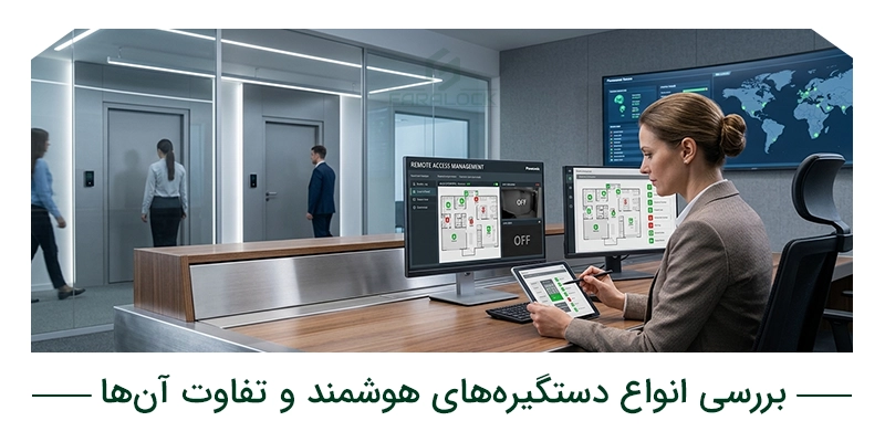 بررسی انواع دستگیرههای هوشمند و تفاوت آنها