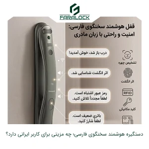 دستگیره هوشمند سخنگوی فارسی؛ چه مزیتی برای کاربر ایرانی دارد؟
